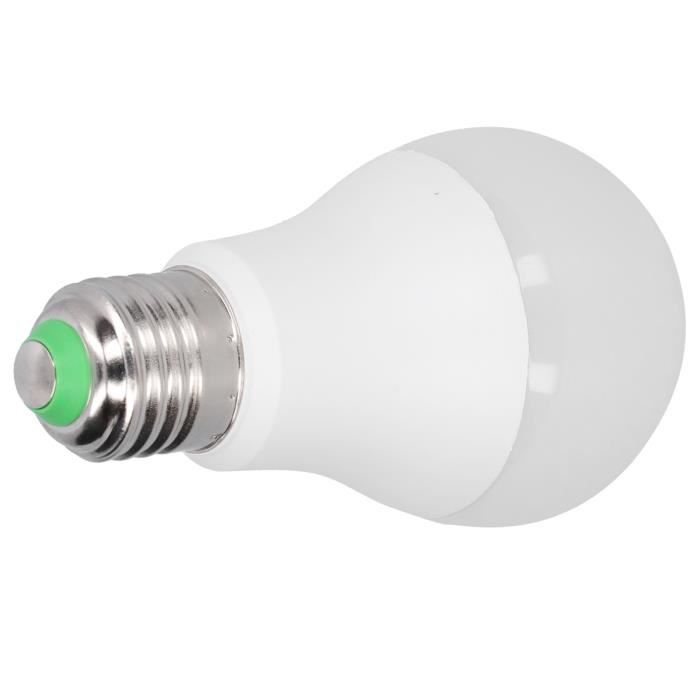 Duokon Ampoule de lampe à LED E27 détection intelligente PIR infrarouge  capteur de mouvement lumière LED ampoule de lampe 5W - Cdiscount Maison