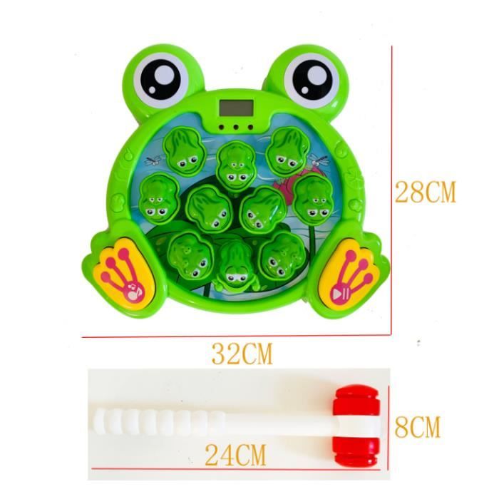 YARNOW Lot 10 Marteaux Jouets En Plastique Qui Couinent - Motricité Fine - Couleurs Aléatoires - 10x4.1x2.4 Cm