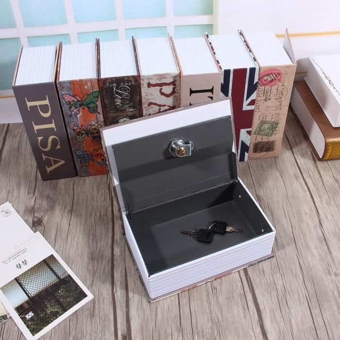 Coffre Secret Dissimulé En Livre - Cachette Pour Bijoux Et Argent Format Dictionnaire