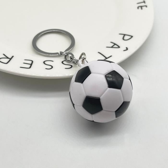 Porte clef football, Mini Porte-Clés de Football Blanc porte clé foot  Sports de pendentif de football cadeau foot Sacs de fête Remplisseurs  Cadeaux de football pour garçons (2 pièces) : : Sports