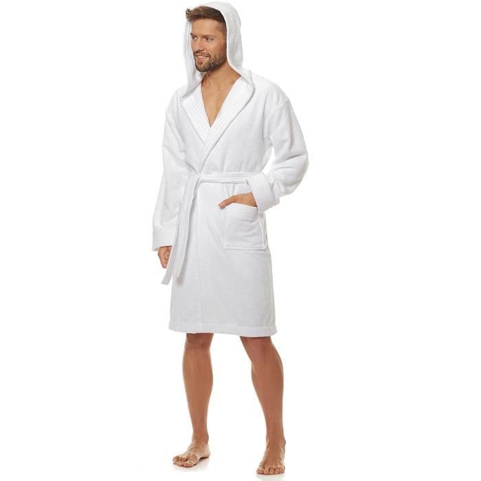 Peignoir de shop bain homme eponge