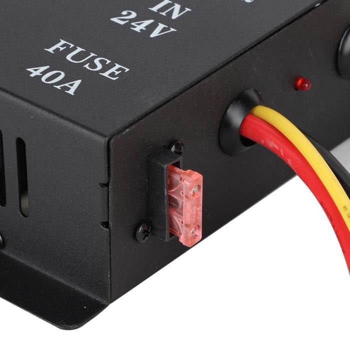 Haoyull Convertisseur Buck Étanché 12-24V Vers 3V 2A - Module Alimentation LED Voiture, Moteur, Protection Surcharge
