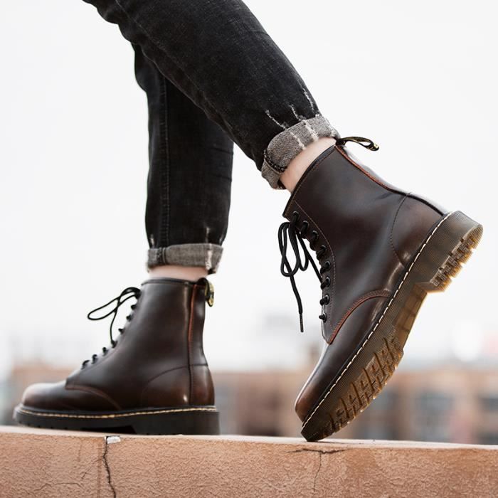Boots homme 2025 hiver