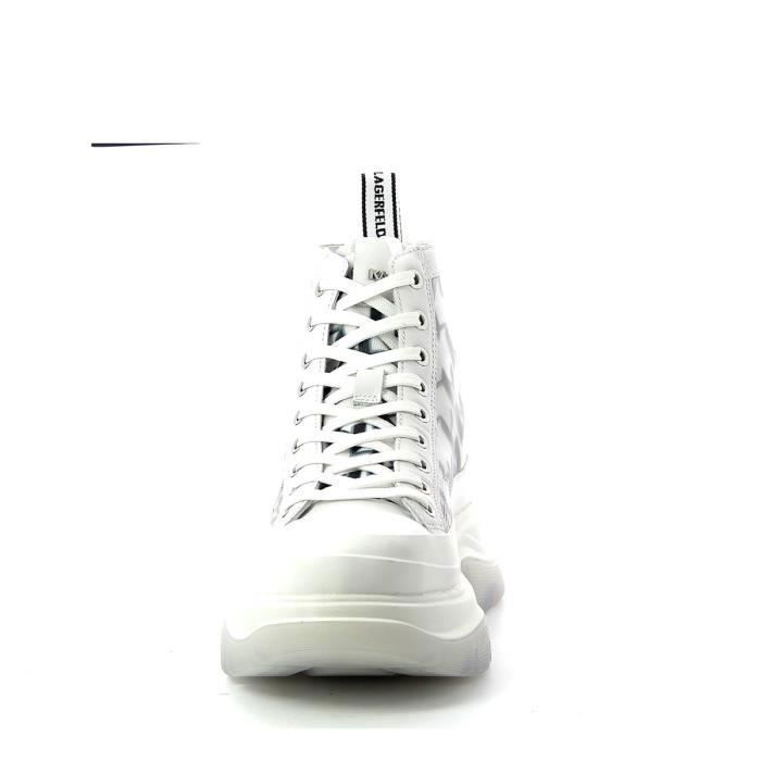 Basket montante Femme Karl Lagerfeld KL42959 coloris Blanc