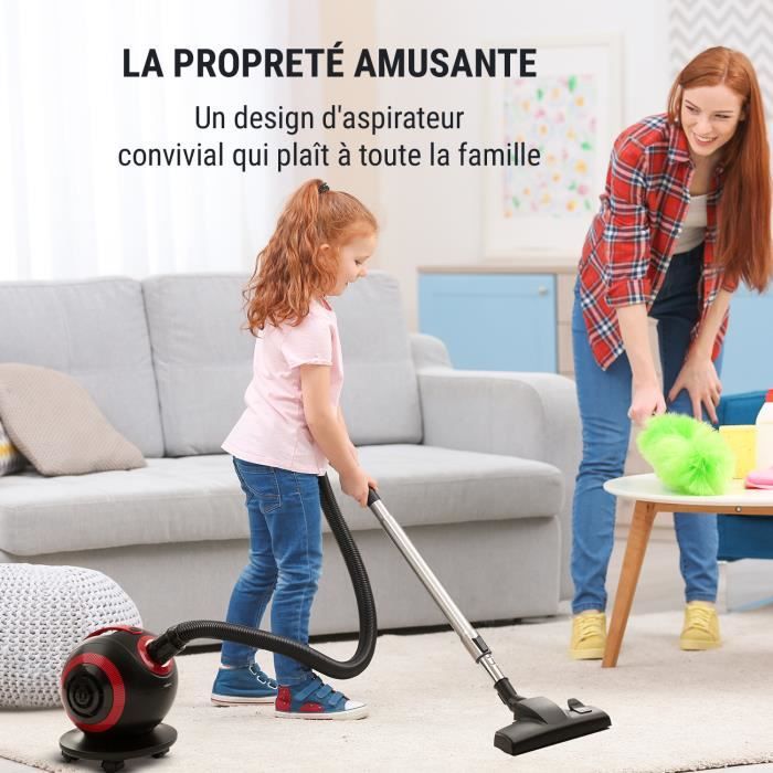 OneConcept Pila Aspirateur eau et poussière sans sac 800W