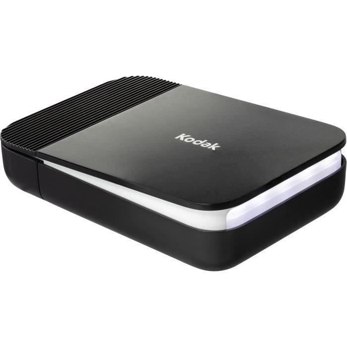 KODAK - SMILE Printer - Imprimante photo bluetooth compacte - Impression thermique - Batterie Lithium - Noir et blanc
