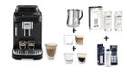 DELONGHI Machine à café broyeur - Magnifica Evo - 1,8L + 2 tasses + 2 verres + Pichet à lait + Filtre à eau + Détartrant 2x100 ml