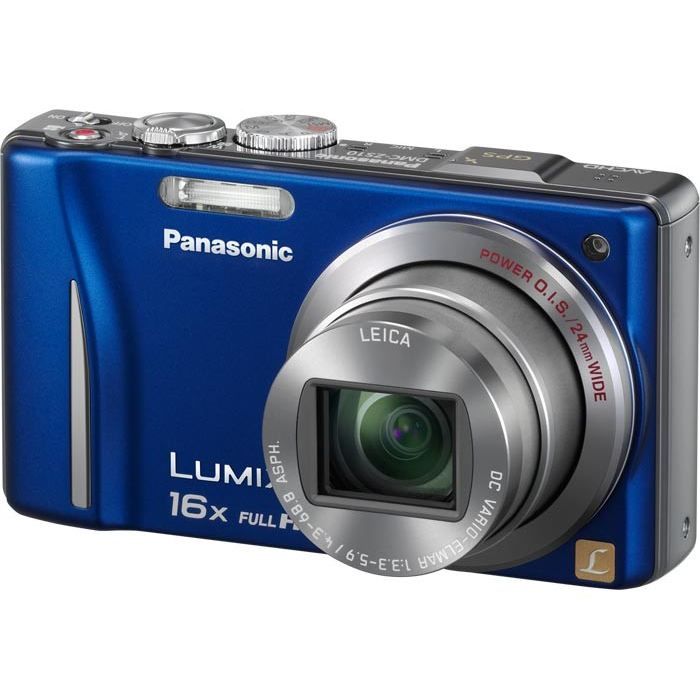 Panasonic Lumix DMC-TZ20 Bleu - Cdiscount Appareil Photo