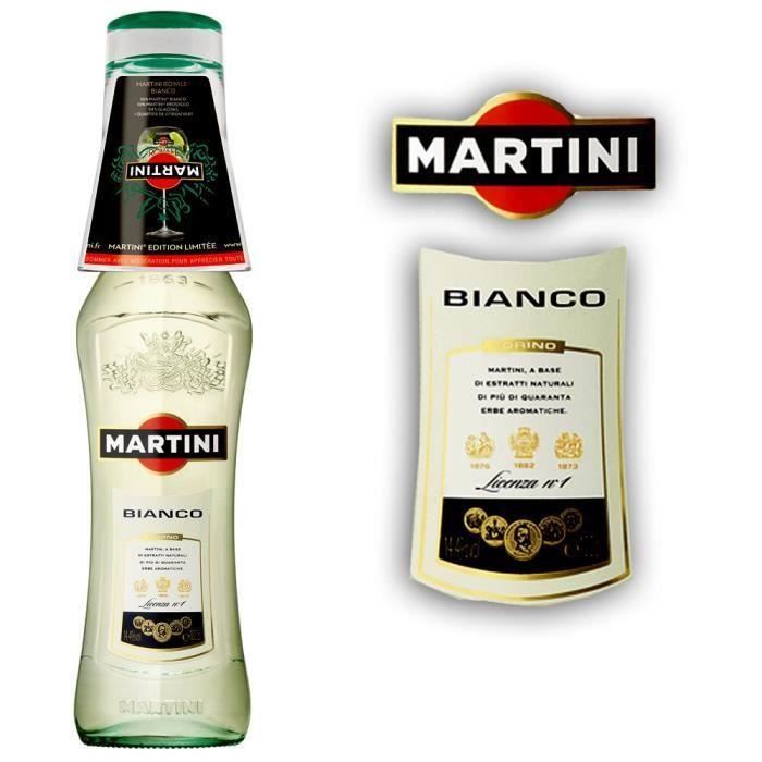 MARTINI Bianco Blanc +verre 1 Litre (x1) La cave Cdiscount