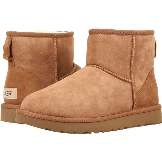 UGG Boots Classic Mini II Chestnut Femme