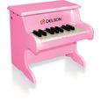 DELSON Piano bebe rose 18 touches-0