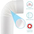 Climatiseur Mobile - - Tuyau Diamtre 13cm - Porte Ajustable - Objet Connecté