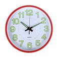 12 Pouces Décoratif Haute Précision Silencieux Horloge murale Lumineux Vert Matériaux pour horloge - pendule horloge - reveil-0