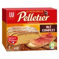 LOT DE 6 - LU - Pelletier Pain grillé au blé complet - boîte de 24 tranches - 500 g-0