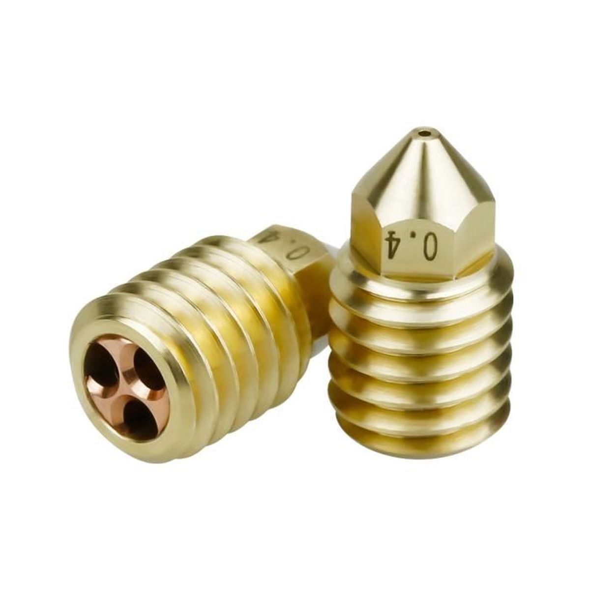 Tête D'impression Pour Bambu Lab A1/A1 Mini - Buse Acier Trempé 0.2mm + 2 Buses 0.4mm - Amélioration Précision - 8