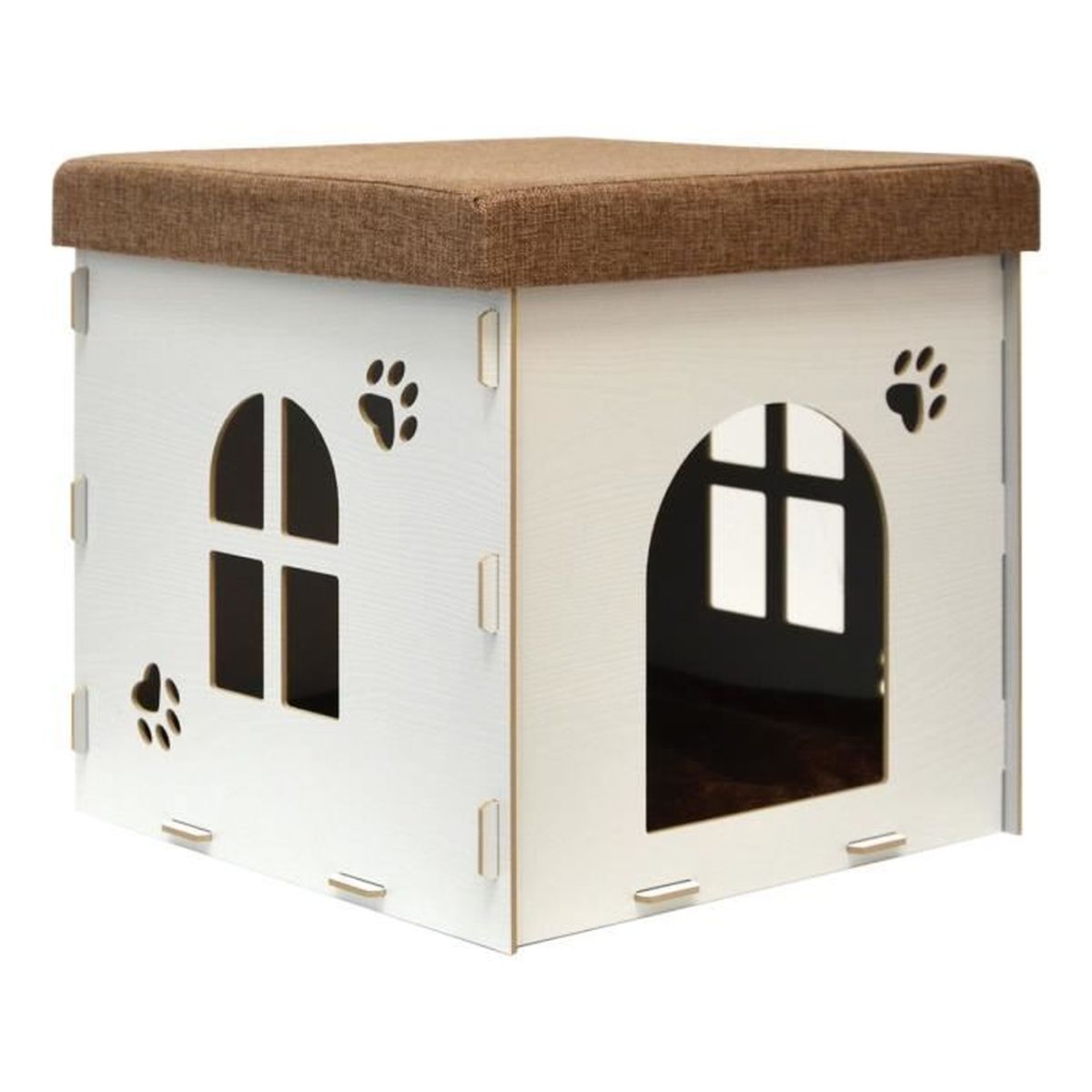 Niche A Chien Dome Pour Chat 38x38x38cm Petite Maison S Cdiscount Niche A Chien Dome Pour Chat 38x38x38cm Petite Maison S Cdiscount