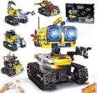 HOGOKIDS Robot Jouet enfant 5 en 1 Voiture télécommandée Véhicule à construction 560PCS avec l'application Cadeau Enfant Adolescent 6+ans