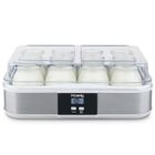 Yaourtière HKOENIG - ELY120 - Capacité 12 pots de 160ml - Programmable jusqu'à 15h - 15W
