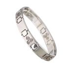 CHTIME PARIS Gourmette bracelet homme acier inoxydable Triskell Triskèle symbol breton