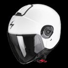 Casque moto jet Scorpion Exo-city II Solid ECE 22-06 - blanc - S