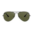 RAY BAN Lunettes de Soleil Aviator 3025 Gris Mixte
