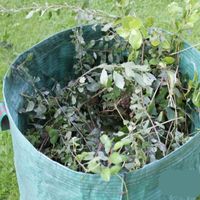 Mossun Lot de 2 72 gallons Sac de Jardin – Recycler Heavy Duty Jardinage Sacs, Pelouse Piscine Jardin Sac à déchets de Feuille