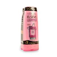 ELSEVE Nutri-Gloss - Après-Shampooing démélant embellisseur - 2 x 200 ml