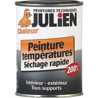 Peinture températures Julien - Noir mat