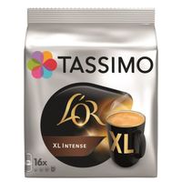 LOT DE 5 - TASSIMO L'Or XL Intense - 16 Dosettes de café