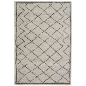 TAPIS BERBERE Tapis de salon 160x230 cm beige et gris