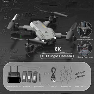 DRONE 8K Simple GR 3B - Drone Professionnel avec Caméra 