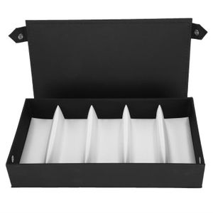 Emibele Boîte de Rangement Lunettes, Organisateur de Bijoux à 8 Fentes en  Velours, Présentoir de Rangement Multifonctionnel pour Lunettes de Soleil