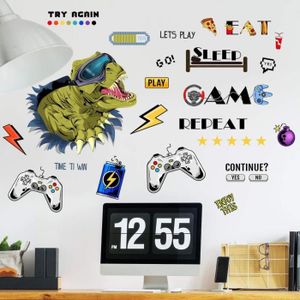 Sticker Mural Jeu Video Contrôleur de jeu style urbain - TenStickers