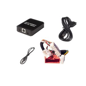 Adapter-Universe C/âble Adaptateur AUX pour BMW E60 E61 E63 E64 vers iPod//iPhone et Autres dispositifs Line in avec raccord 12 Broches
