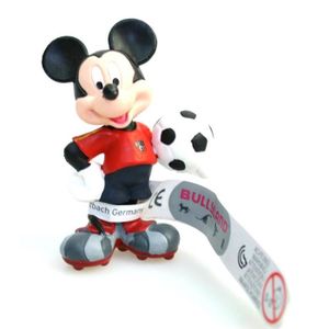 FIGURINE - PERSONNAGE Figurine Mickey footballeur espagnol - BULLYLAND -