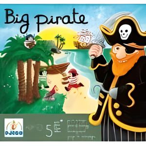 UNIVERS MINIATURE Jeu de société - DJECO - Big Pirate - 31 pièces - Pour enfant de 5 ans et plus
