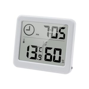 THERMO - HYGROMÈTRE Digital LCD Thermomètre Hygromètre Intérieur, Ther