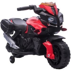MOTO - SCOOTER Moto électrique enfant HOMCOM - Rouge - 6 V - Effe