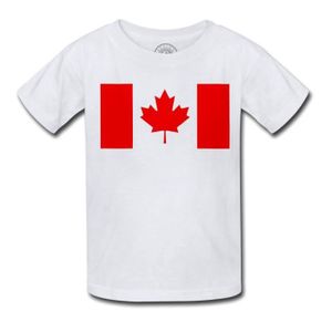 T-SHIRT MAILLOT DE SPORT T-shirt Enfant - FABULOUS BIJOUX - Drapeau Canada 