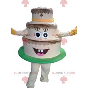 DÉGUISEMENT - PANOPLIE Mascotte de gâteau crème à 3 étages - Costume Redb