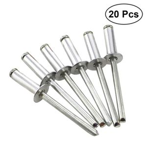 Acier Inoxydable 8 Rivets 4.8 mm x 12 mm-Scellé Rivet-Moto échappement réparation Acier Inoxydable 8 Rivets 4.8 mm x 12 mm-Scellé Rivet-Moto échappement réparation