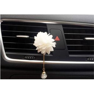 DÉSODORISANT AUTO Jilibaba Désodorisant de voiture à clip pour grille d'aération de voiture - Parfum floral - Diffuseur G120