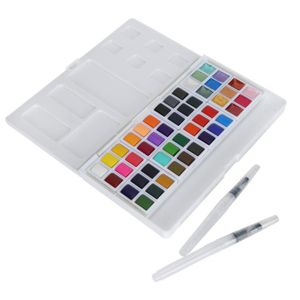PEINTURE AQUARELLE Tbest Watercolor Pigment, Card Making Easy To Use 