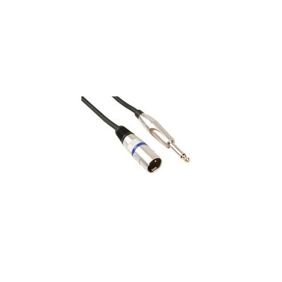 Adaptateur XLR 3 M&acirc;le Vers Jack 6.35 Femelle St&eacute;r&eacute;o