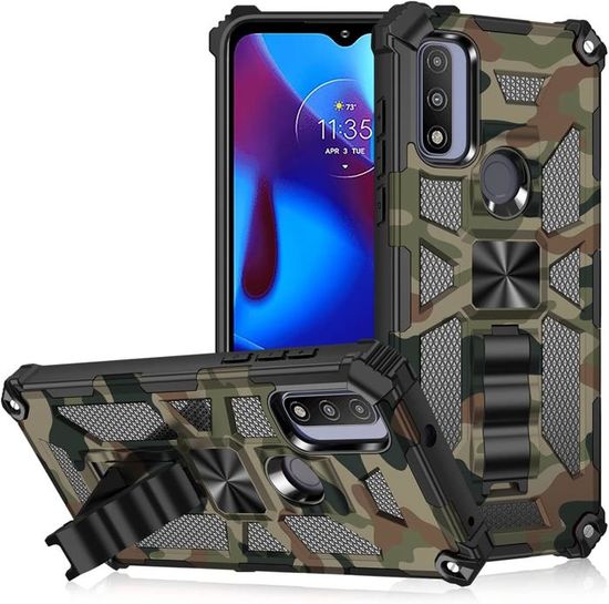 Wuhaizher Étui Pour Motorola G86, Résistant Aux Chocs En Cuir