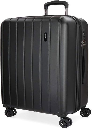TRAVEL WORLD Valise Cabine XS Rigide 45cm 8 Roues IFO - Gris Pas Cher