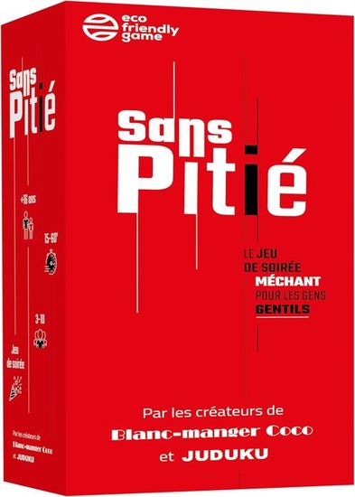 Gesellschaftsspiel „La Double Peine“ – Böses Partyspiel Für Erwachsene, 600 Karten, Ab 16 Jahren