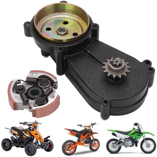 Kit Embrayage Boîte Vitesses 14T Pour Mini Quad 47-49cc - Boîtier Tambour - Compatible Dirt Bike Et ATV