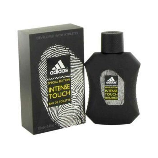 Спешел тач. Adidas intense Touch. Intense Touch EDT 100ml. Адидас Touch туалетная вода. Одеколон адидас intense Touch.