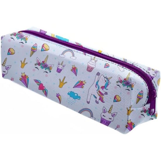 Trousse Scolaire Trousse À Crayons Grande Capacité Avec 3